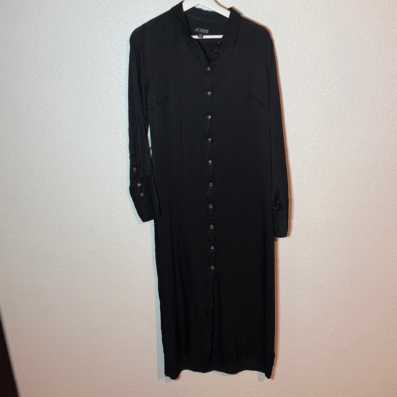 J. Crew Black Midi Dress - Picture 2 of 10